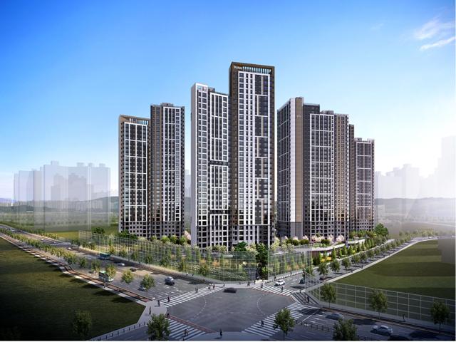 평택 브레인시티 수자인 조감도